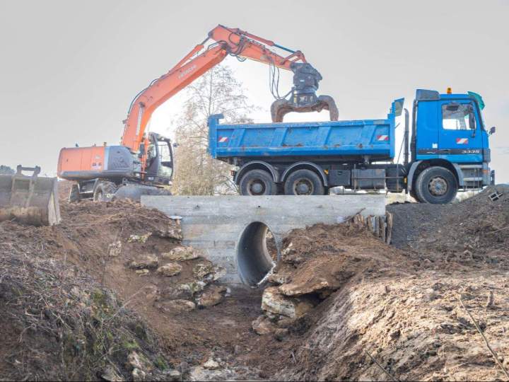 Évacuation d'eau Moisenay