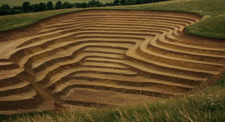 terrain pente